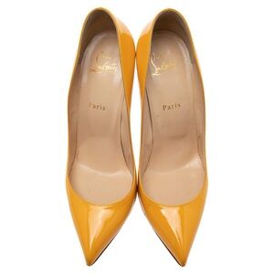 Christian Louboutin Light Orange Louboutin Pigalle Pumps Size 37.5